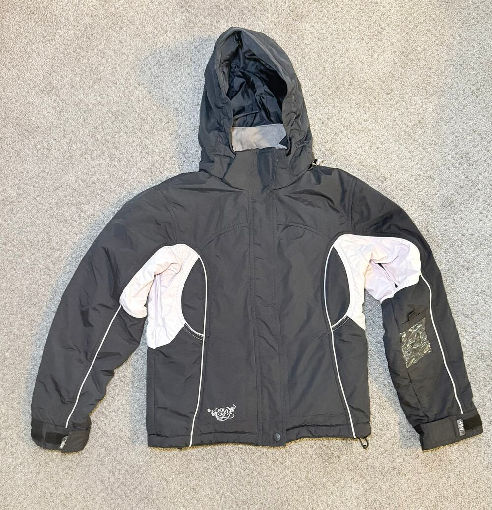 Roxy 5000 Y2K Ski Snowboard Jacket Black Pink